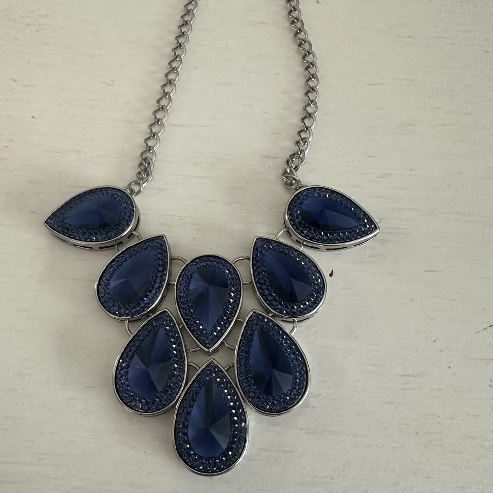 Safire chunky necklace 18-22 inch